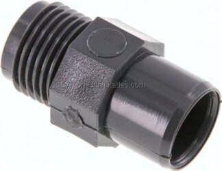 Klebe-Gewindenippel, PVC-U, 16x20mm (ixa)-G 1/2" AG