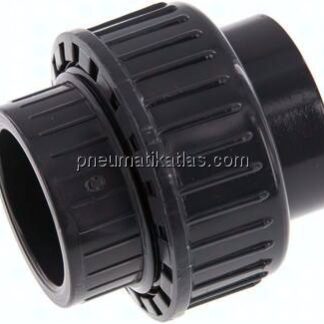 Klebemuffen-Verschraubung, PVC-U / EPDM, 32mm