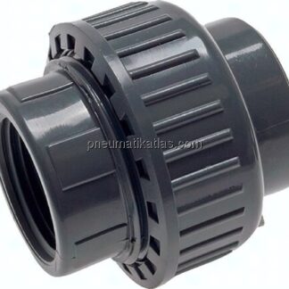 Klebe-/Gewindeverschraubung, PVC-U/ EPDM, 110mmxRp 4" IG
