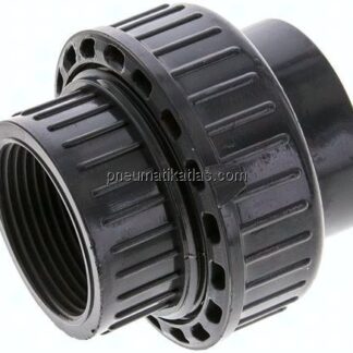 Gewindeverschraubung, PVC-U/ EPDM, Rp 1-1/4" IG