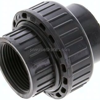 Gewindeverschraubung, PVC-U/ FKM, Rp 1-1/4" IG