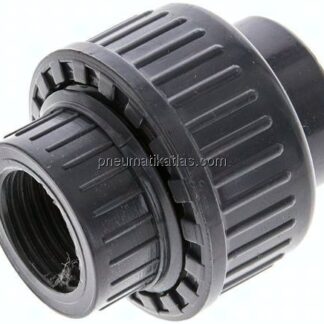 Gewindeverschraubung, PVC-U/ EPDM, Rp 1/2" IG