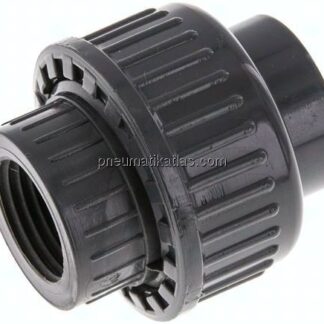 Klebe-/Gewindeverschraubung, PVC-U/ EPDM, 20mmxRp 1/2" IG