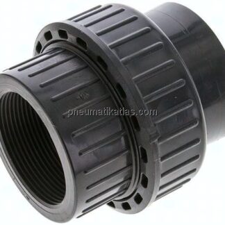 Gewindeverschraubung, PVC-U/ FKM, Rp 2" IG