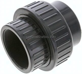 Gewindeverschraubung, PVC-U/ FKM, Rp 2-1/2" IG