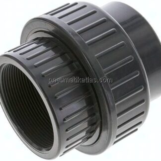 Gewindeverschraubung, PVC-U/ FKM, Rp 2-1/2" IG