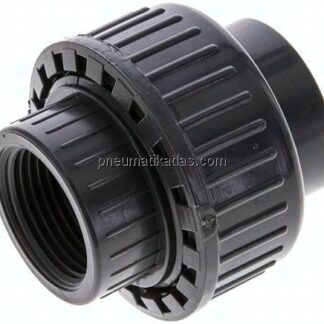 Gewindeverschraubung, PVC-U/ EPDM, Rp 3/4" IG