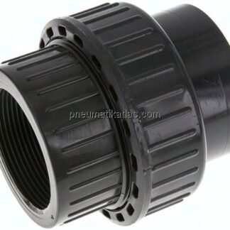 Klebe-/Gewindeverschraubung, PVC-U/ EPDM, 63mmxRp 2" IG