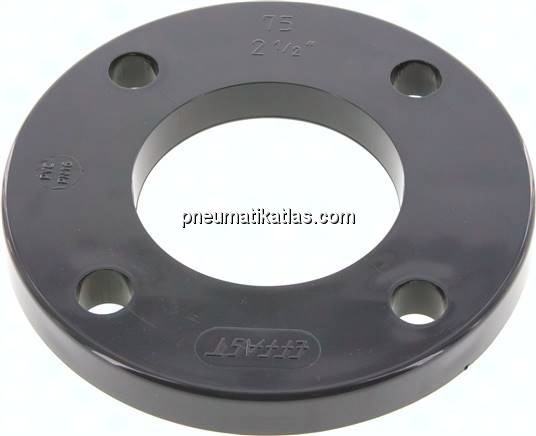 Losflansch DN65-PN16 (DIN), PVC-U, 75mm