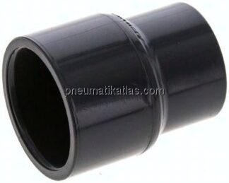 Klebemuffe, PVC-U, 32x40mm - 25mm