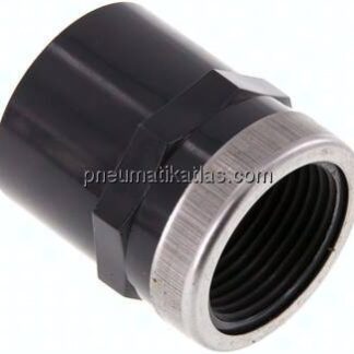 Klebe-Gewindemuffe, PVC-U, 32mmxRp 1" IG