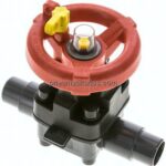PVC-Membranventil (Hand) PVC / EPDM, 25mm Klebestutzen