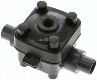 PVC-Membranventil (NO) PVC / EPDM, 20mm Klebestutzen