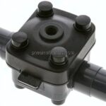 PVC-Membranventil (NO) PVC / EPDM, 32mm Klebestutzen