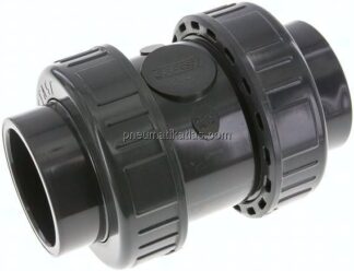 Klebemuffen-Rückschlagventil, PVC-U / EPDM, 63mm