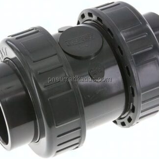 Klebemuffen-Rückschlagventil, PVC-U / EPDM, 63mm