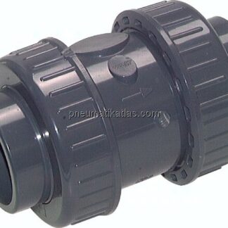 Klebemuffen-Rückschlagventil, PVC-U / EPDM, 75mm