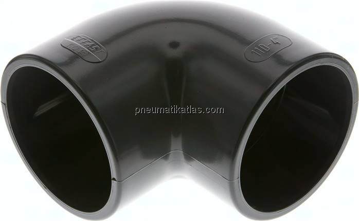 90°-Klebemuffen-Winkel, PVC-U, 110mm