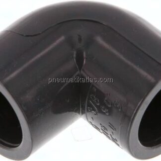 90°-Klebemuffen-Winkel, PVC-U, 16mm