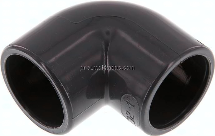 90°-Klebemuffen-Winkel, PVC-U, 32mm