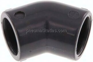 45°-Klebemuffen-Winkel, PVC-U, 20mm