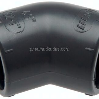 45°-Klebemuffen-Winkel, PVC-U, 90mm