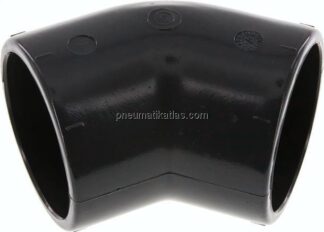 45°-Klebemuffen-Winkel, PVC-U, 63mm