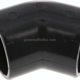 45°-Klebemuffen-Winkel, PVC-U, 63mm
