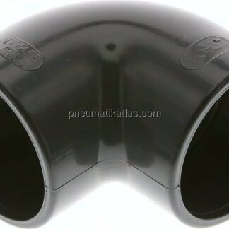 90°-Klebemuffen-Winkel, PVC-U, 90mm