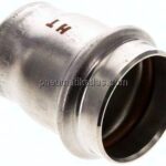 Pressfitting, Verschlusskappe, 28mm, 1.4404