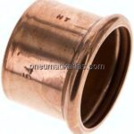 Pressfitting, Verschlusskappe, 54mm, Kupfer / Kupferlegierung