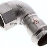 Pressfitting, Winkel, 28mm / Rp 1" IG, 1.4404