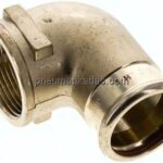 Pressfitting, Winkel, 35mm / Rp 1-1/4" IG, Kupfer / Kupferlegierung