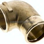 Pressfitting, Winkel, 54mm / Rp 2" IG, Kupfer / Kupferlegierung