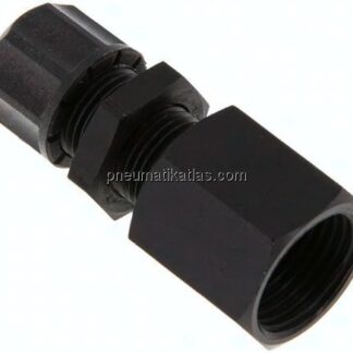Aufschraub-Schott-Verschraubung G 3/8"-8x6mm,Aluminium