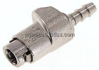 Profistecker mit Doppelklauenhalter - 6 mm Schlauchtülle