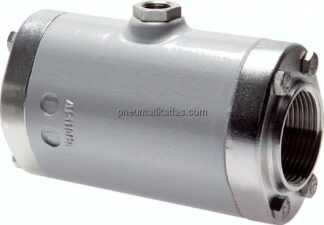 Quetschventil, G 3/8", Aluminium