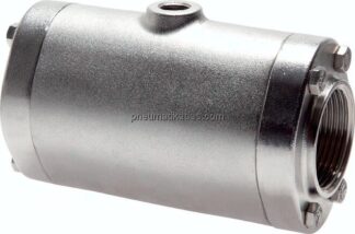 Quetschventil, G 1-1/2", Edelstahl