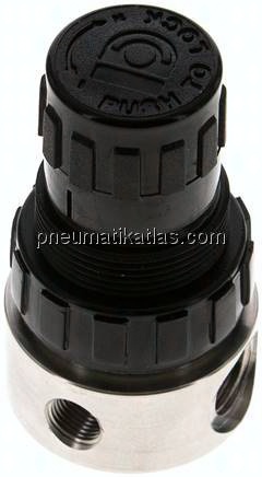 Druckregler, 1.4436/POM, G 1/4", 0,2 - 3bar (nicht rücksteuerbar)