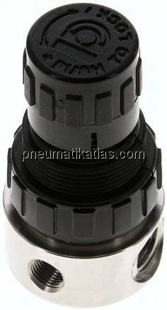 Druckregler, 1.4436/POM, G 1/4", 0,5 - 8bar (nicht rücksteuerbar)