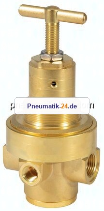 Druckregler, Messing, G 1/2", 3 - 50bar (Standard)