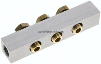 P-Leiste inkl. Hohlschrauben und Dichtungen für Ventilbaureihe M07 / P07