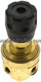 Druckregler, Messing, G 1/4", 2 - 30bar (für CO2)