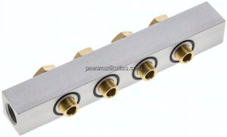P-Leiste inkl. Hohlschrauben und Dichtungen für Ventilbaureihe M05 / P05