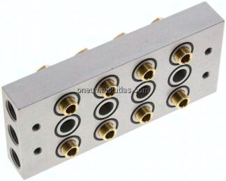 P-R-S-Leiste inkl. Hohlschrauben und Dichtungen für Ventilbaureihe M05 / P05