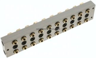 P-R-S-Leiste inkl. Hohlschrauben und Dichtungen für Ventilbaureihe M04 / P04