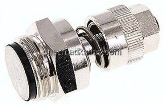 Vakuumregler mit Fremdleckage G 3/4", Messing vernickelt