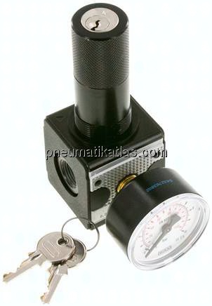 MULTIFIX Druckregler, abschließbar,G 3/8" 0,2 - 6bar