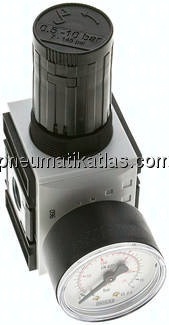 FUTURA Präzisionsdruckregler, G 3/8", 0,5 - 10bar