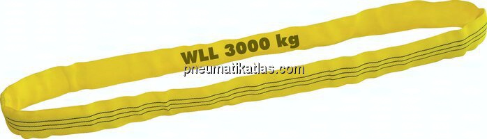 Rundschlinge EN 1492-2, Nutzlänge 2,5m, WLL 3000kg